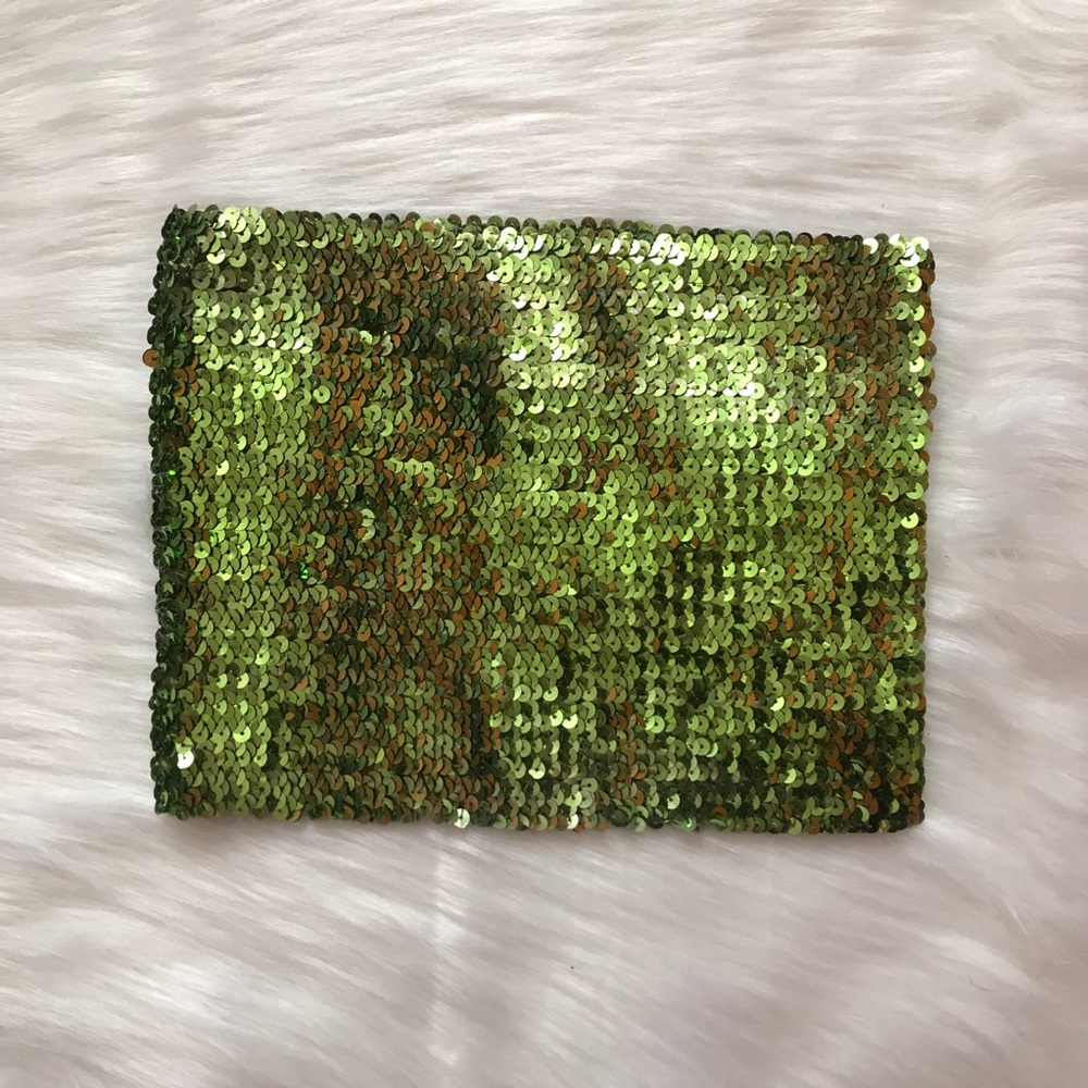 ｒａｖｅｗａｒｅ  ｂｒｉｇｈｔ  ｇｒｅｅｎ  ｓｅｑｕｉｎ ｂａｎｄｅａｕ  ｔｏｐ